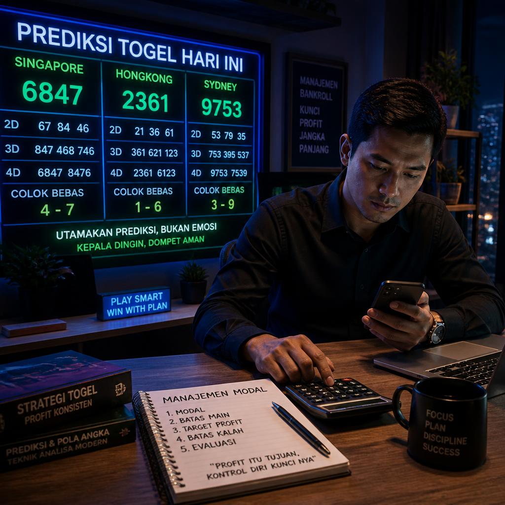 Cara Cerdas Kelola Budget Togel Agar Main Tetap Aman dan Stabil