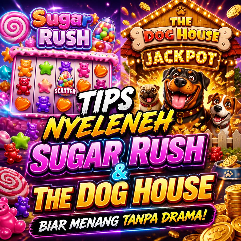 Tips Nyeleneh Sugar Rush & The Dog House Biar Menang Tanpa Drama