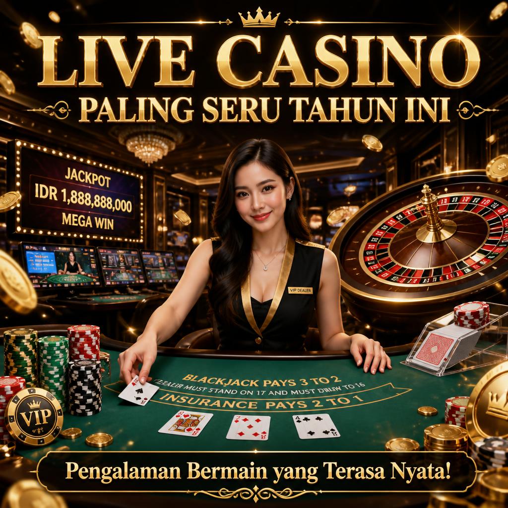Live Casino Paling Seru Tahun Ini dengan Sensasi Seperti di Kasino Asli