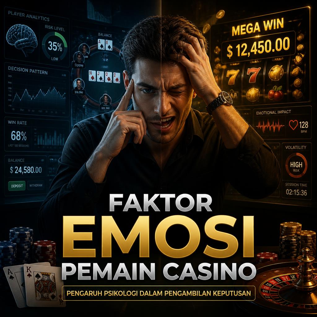 Mengenal Faktor Emosi Dalam Pengambilan Keputusan Pemain Casino Online